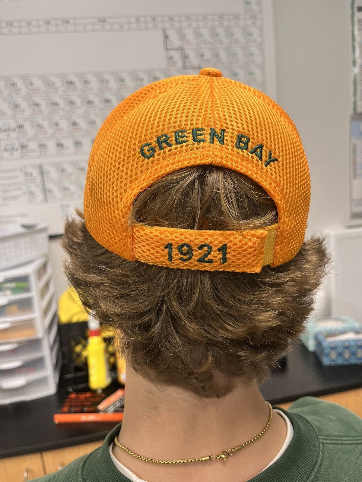 Other ADJUSTABLE Big Bear Green Bay Vintage Style Hat Size 30 - 3 Thumbnail