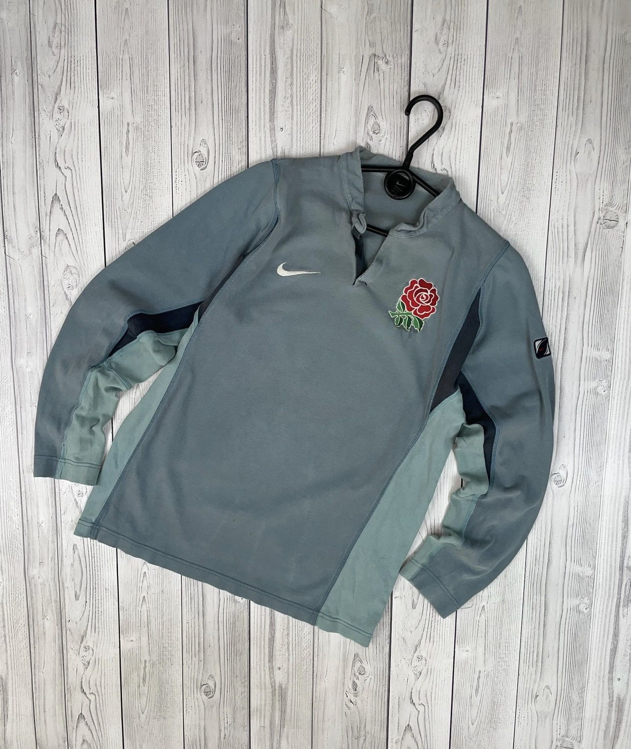 Vintage england nike rugby logo jersey size M