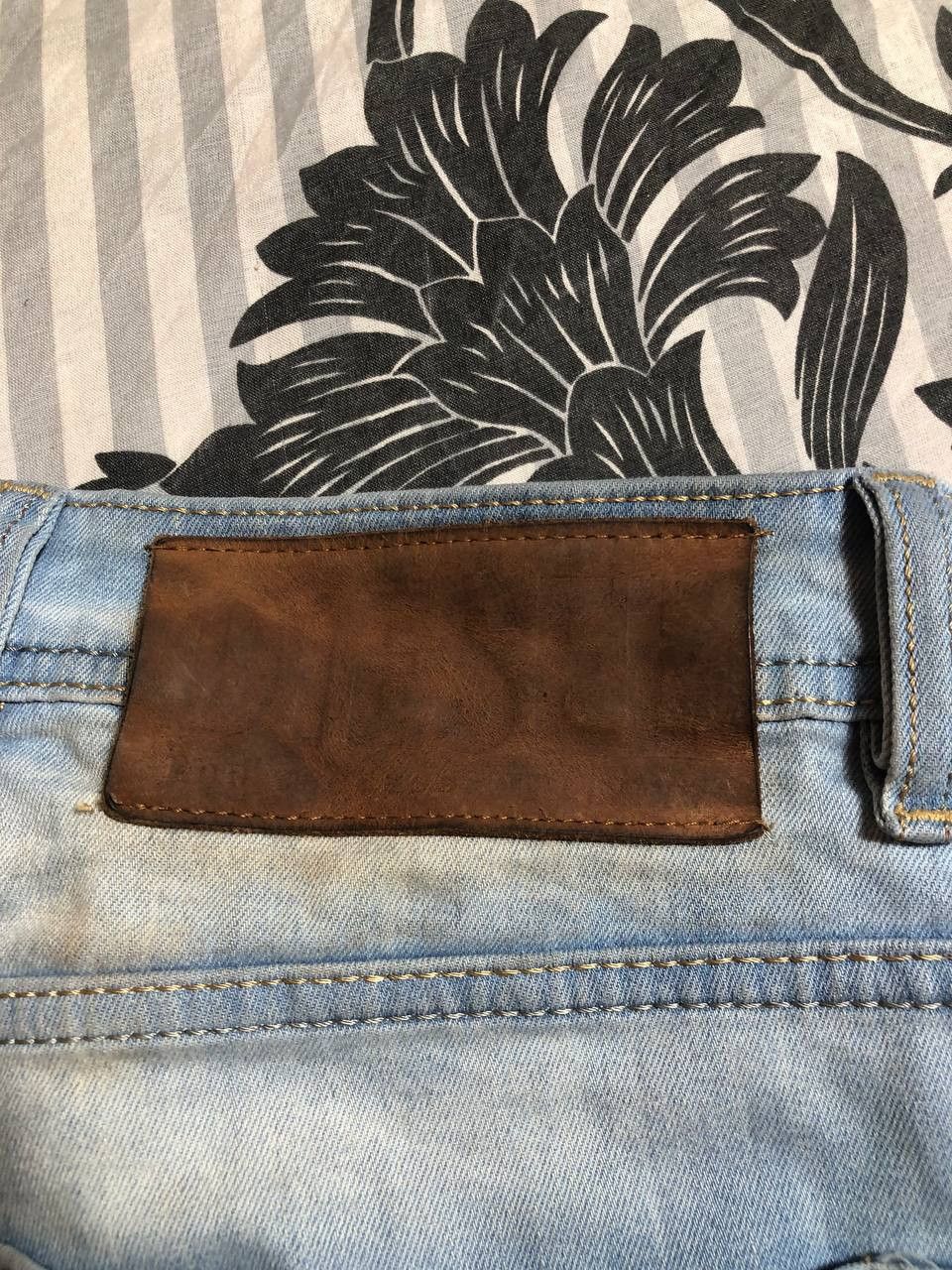 Diesel × Vintage Vintage Y2K Diesel Washed Distressed Denim Jeans Slim Size US 34 / EU 50 - 8 Thumbnail