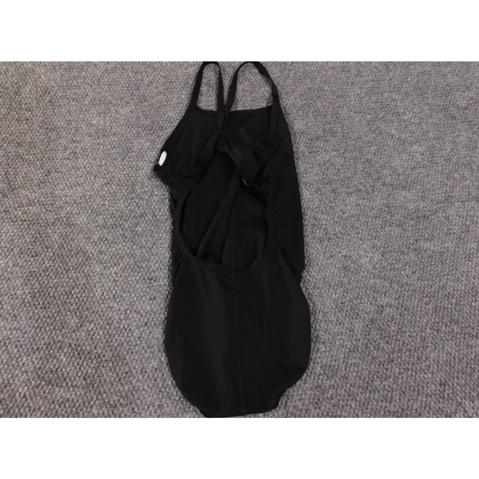 Nike Nike Swimsuit One Piece Womens 6 Black Hydrastrong Athletic Racerback Polyester Spandex Chlorine-Resistant Lightweight Lined Logo Size ONE SIZE - 5 Thumbnail