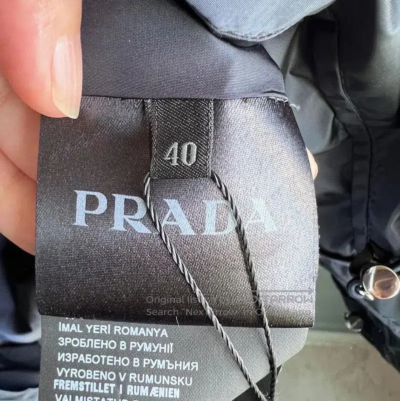 Prada Prada Blue Men's Puffer Jacket. Size US XL / EU 56 / 4 - 4 Thumbnail