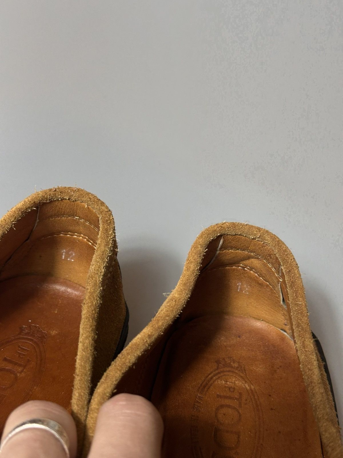 Tod's Tod’s Mocassino Gommino in Pelle Size US 12 / EU 45 - 9 Thumbnail