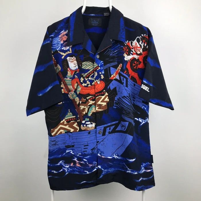 Vintage (SY0097) VTG KEGEL HAWAII JAPAN WAR IN THE SEA SHIRTS Size US M / EU 48-50 / 2 - 3 Thumbnail