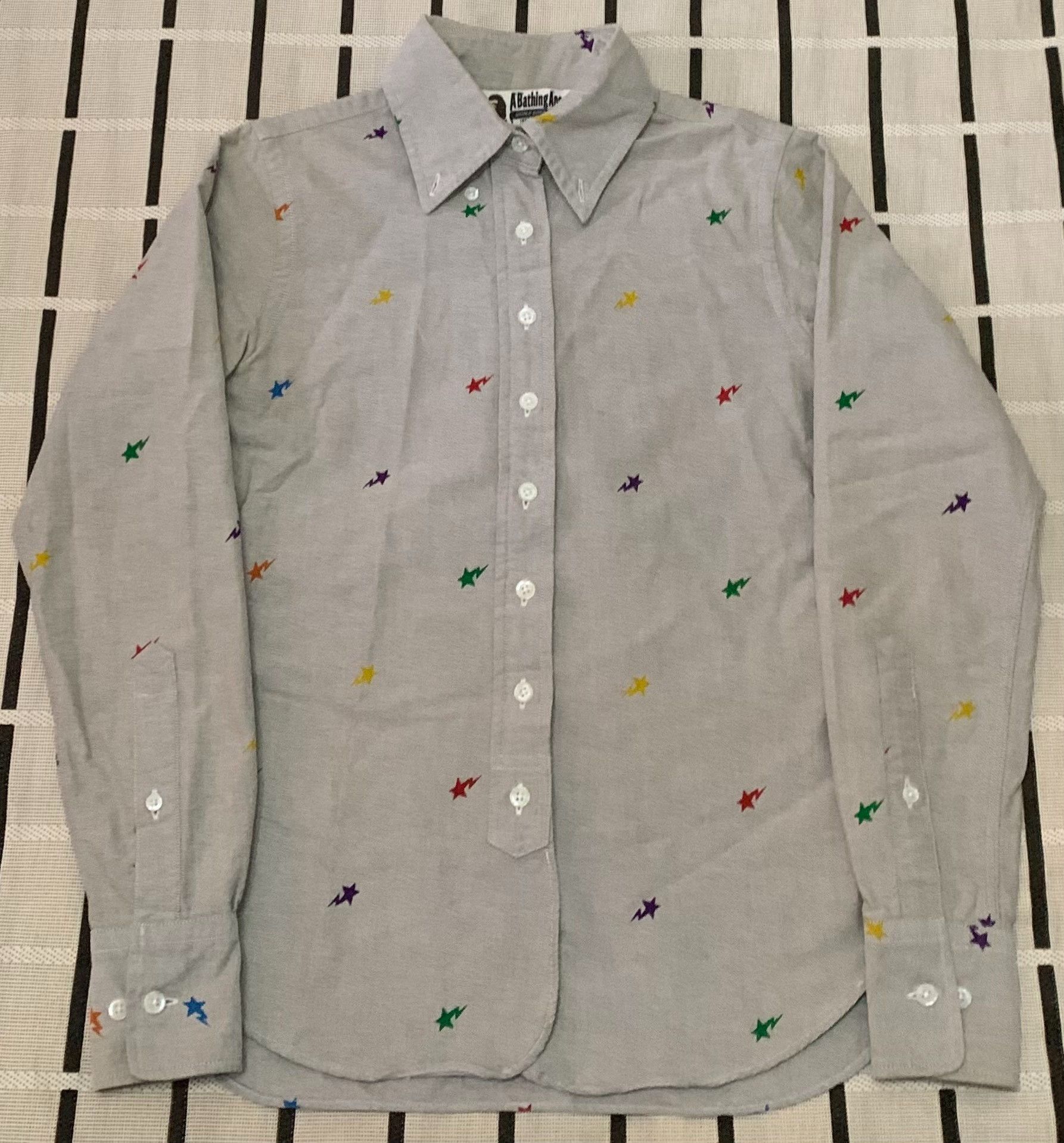 Bape Bape Rainbow Multi Shirt XS Men Size US XS / EU 42 / 0 - 1 Thumbnail
