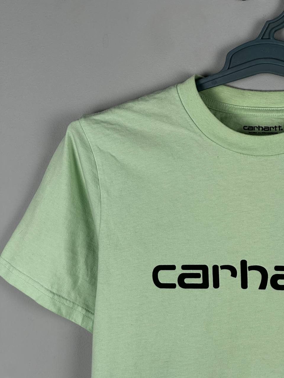 Carhartt Carhartt Script Basic Mint T Shirt Size S Size US S / EU 44-46 / 1 - 5 Thumbnail