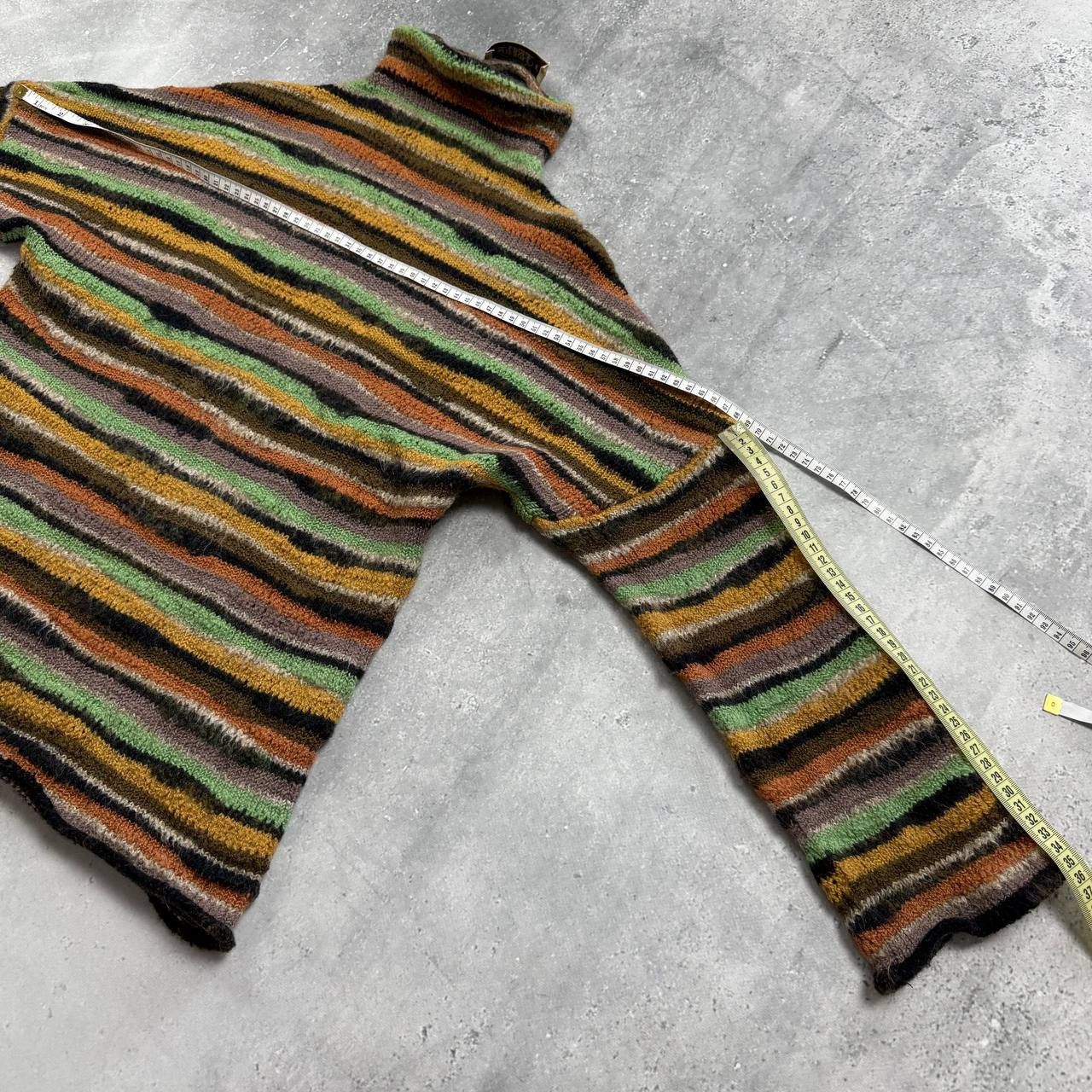 Missoni Missoni Sport Wool Blend Striped Turtleneck Knit Pullover 44 Size M / US 6-8 / IT 42-44 - 4 Thumbnail