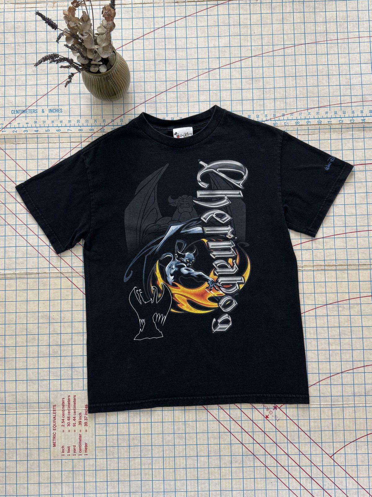 Disney Vintage Chernabog Disney World Black Graphic Tee Medium Size US M / EU 48-50 / 2 - 1 Thumbnail