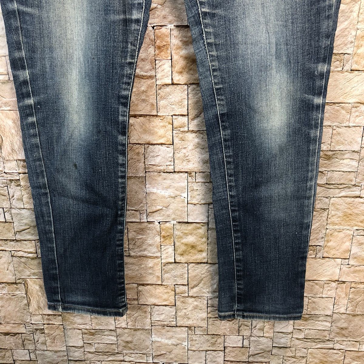 Edwin Edwin Blue Distressed Denim Pants #A344 Size US 32 / EU 48 - 7 Thumbnail
