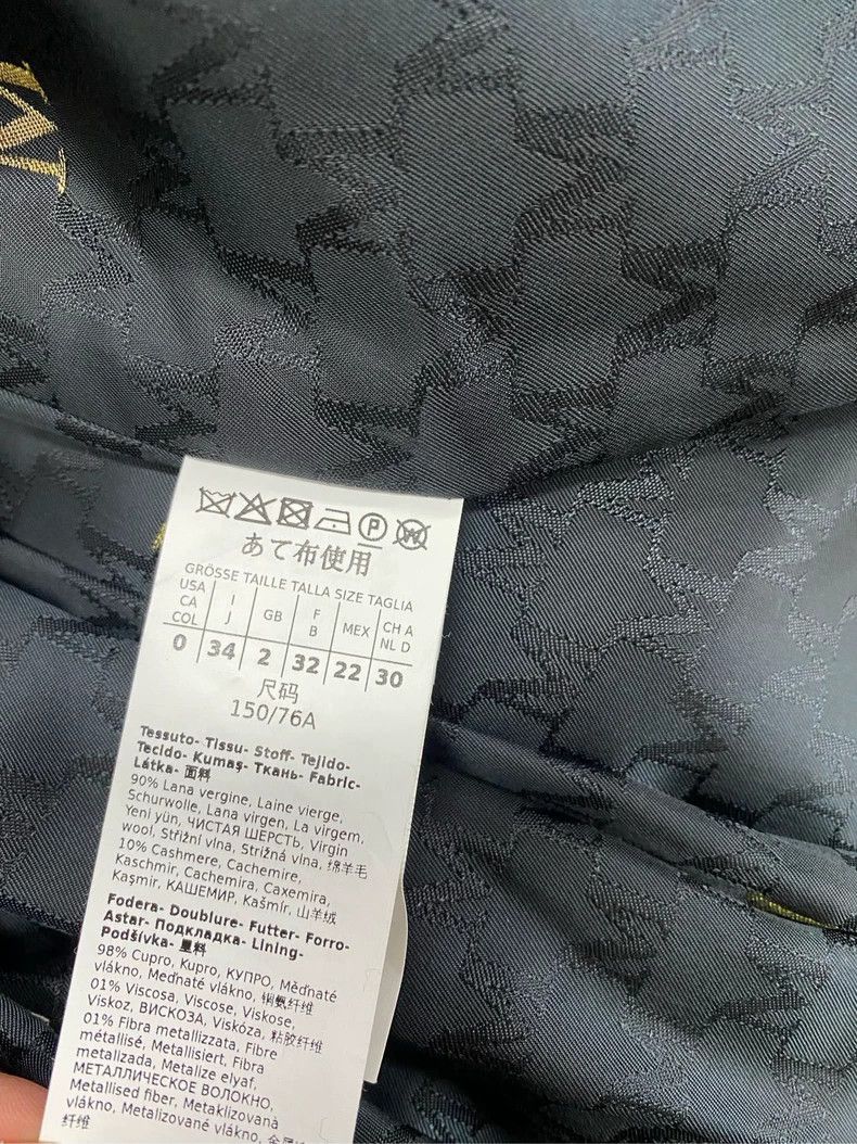 Max Mara Max Mara Black cashmere coat Size S / US 4 / IT 40 - 5 Thumbnail