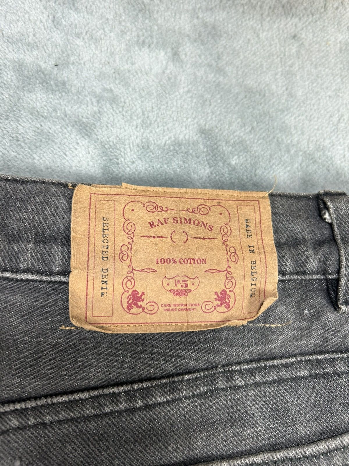 Raf Simons Vintage Raf Simons Autumn Winter 2003-2004 Jeans Size US 34 / EU 50 - 9 Thumbnail