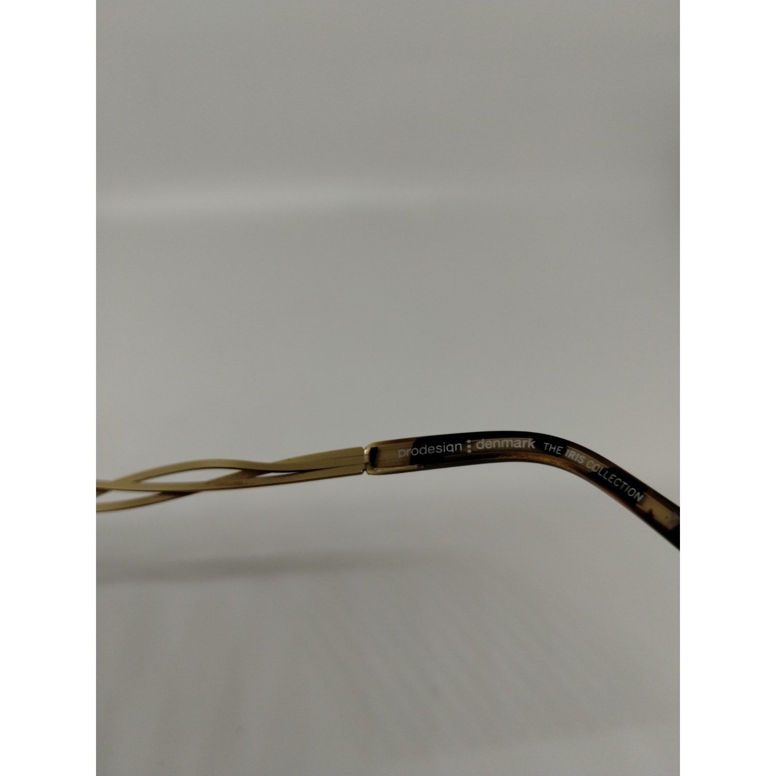 Vintage Prodesign Iris Collection Eyeglass Frames 5648 c.5422 Tort Size ONE SIZE - 9 Thumbnail