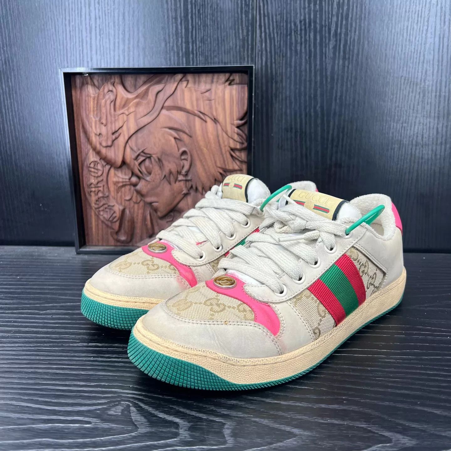 Gucci Gucci Rhyton Ebony 38 New Size US 7.5 / IT 37.5 - 1 Thumbnail