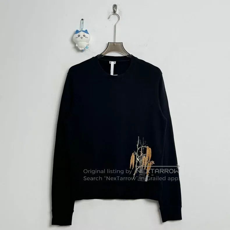 Loewe Floral Lettering Logo Hoodie