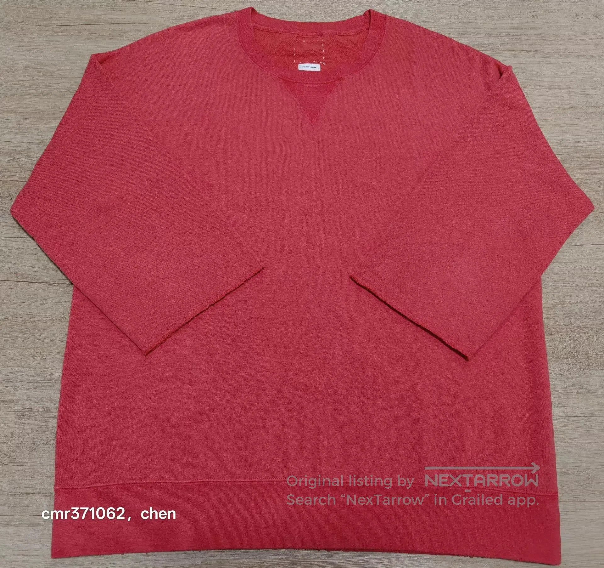 Visvim Pink Long Sleeve Crew Neck Shirt. Size US L / EU 52-54 / 3 - 1 Thumbnail