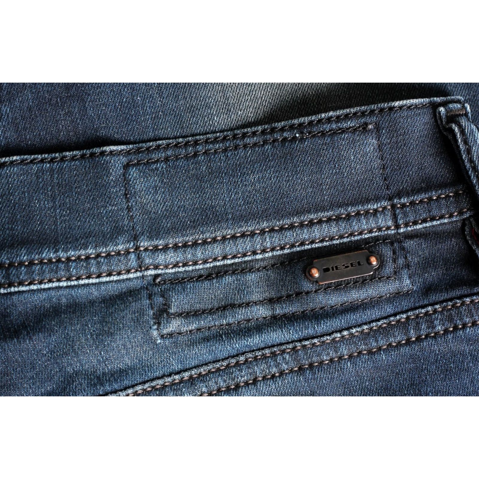 Diesel DIESEL TEPPHAR Jeans Men Blue Slim Carrot W29 L32 DZ7694 0806Q Size US 29 - 3 Thumbnail