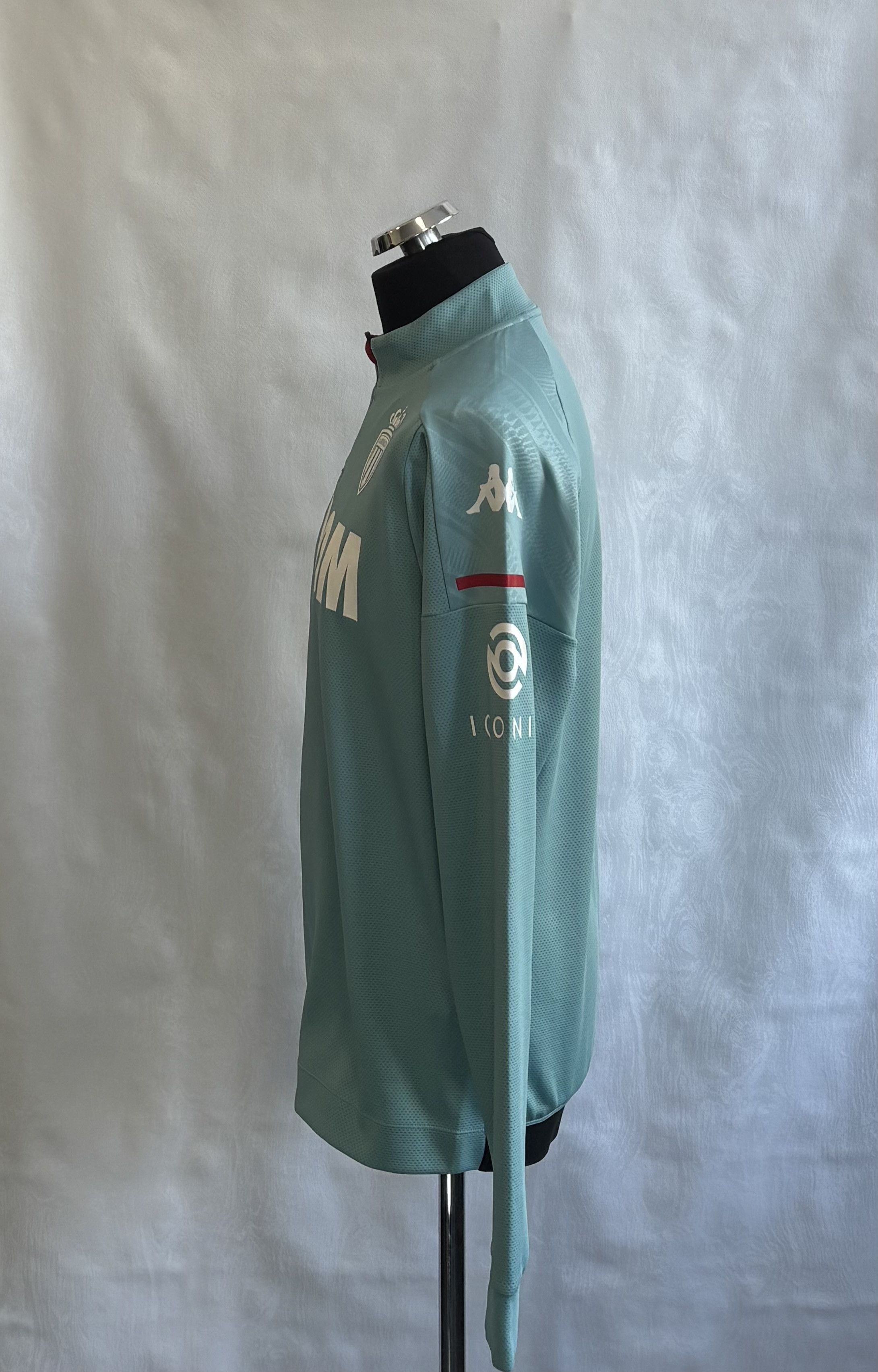 Kappa AS Monaco 2020/2021 Kappa Training Sweatshirt Size L Size US L / EU 52-54 / 3 - 3 Thumbnail