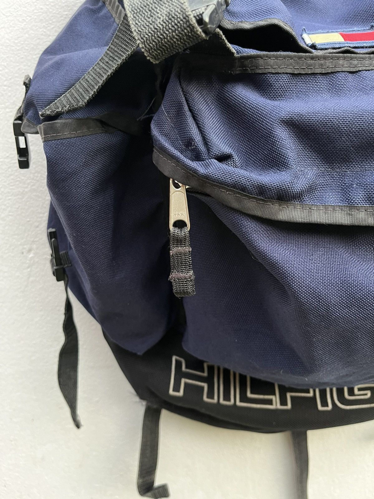 Tommy Hilfiger × Vintage RARE VINTAGE 90S TOMMY HILFIGHER BACKPACK Size ONE SIZE - 4 Thumbnail