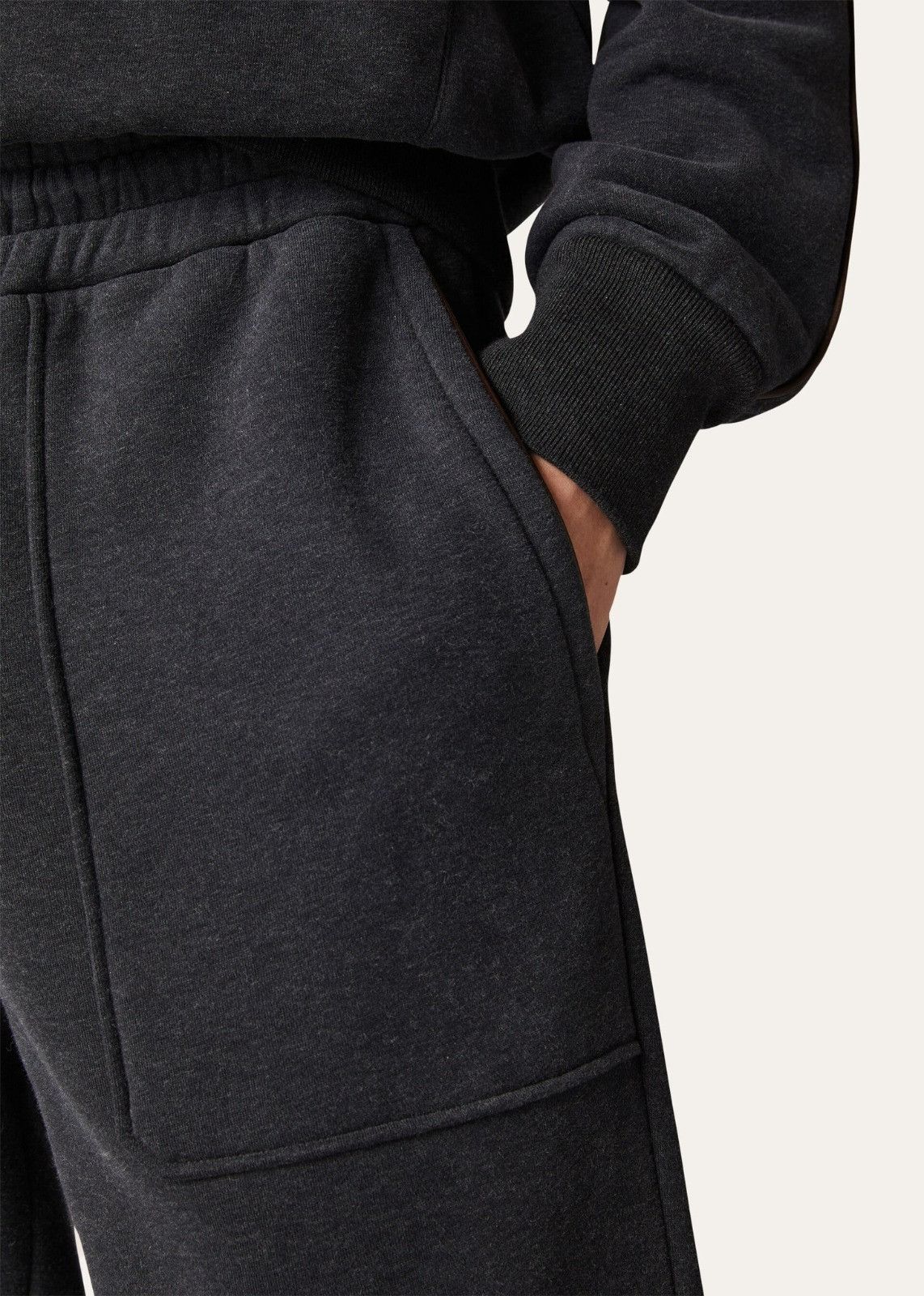 Loro Piana o1srvl11e1224 Gauzed Cotton Jogging Pant in Dark Grey Size US 28 / EU 44 - 3 Thumbnail