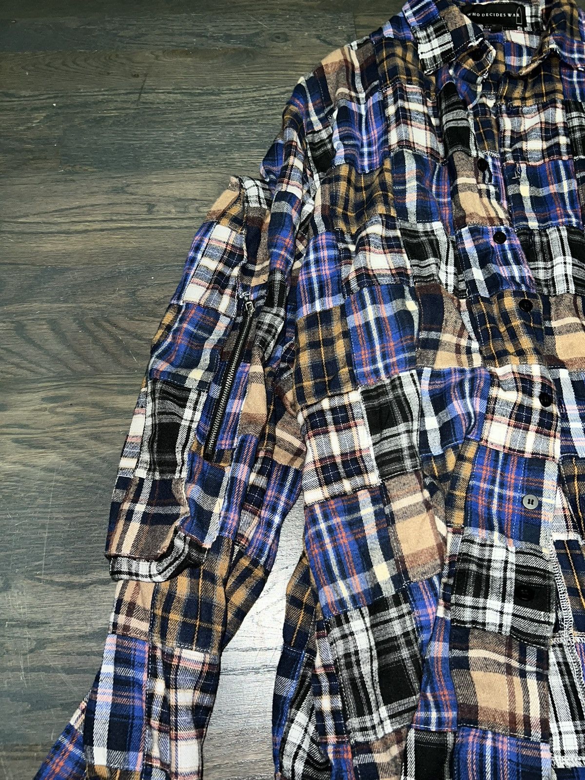 Who Decides War WHO DECIDES WAR FLANNEL LONG SLEEVE Size US M / EU 48-50 / 2 - 2 Thumbnail