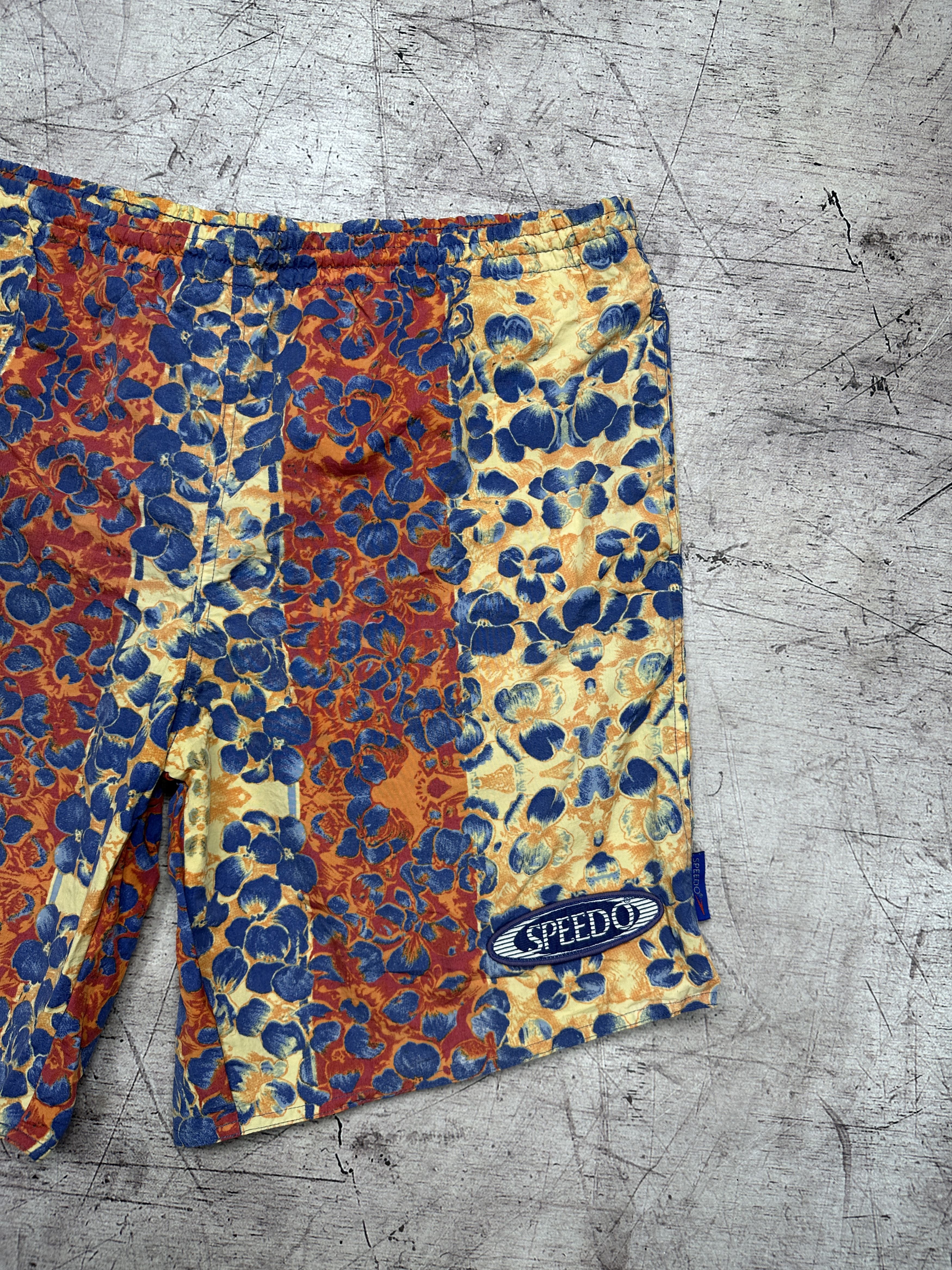 Speedo Speedo 90s Vintage Mens Nylon Swimming Shorts Size US 36 / EU 52 - 2 Thumbnail