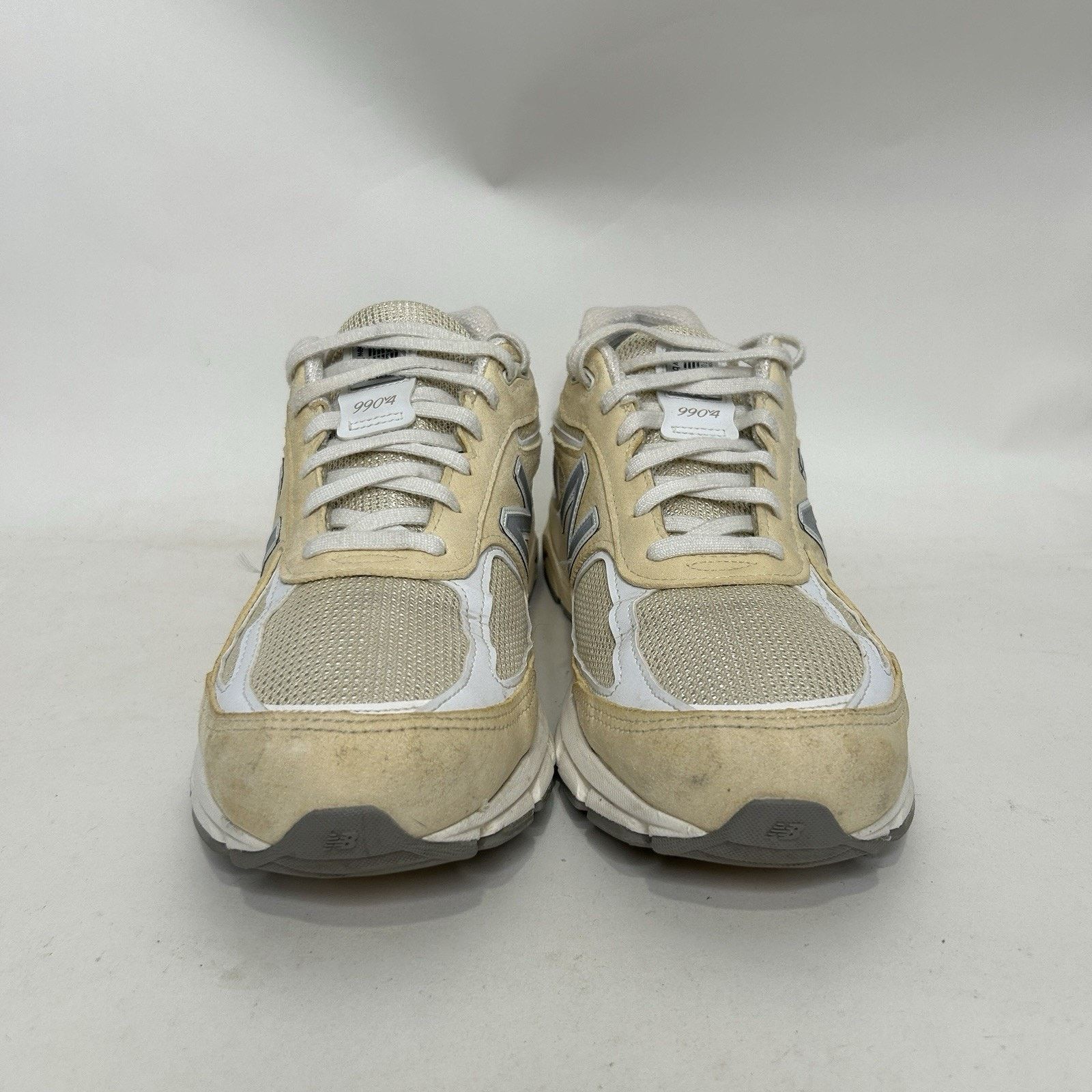 New Balance Teddy Santis x New Balance 990v4 “Limestone White” U990TE4 Size US 11 / EU 44 - 2 Thumbnail