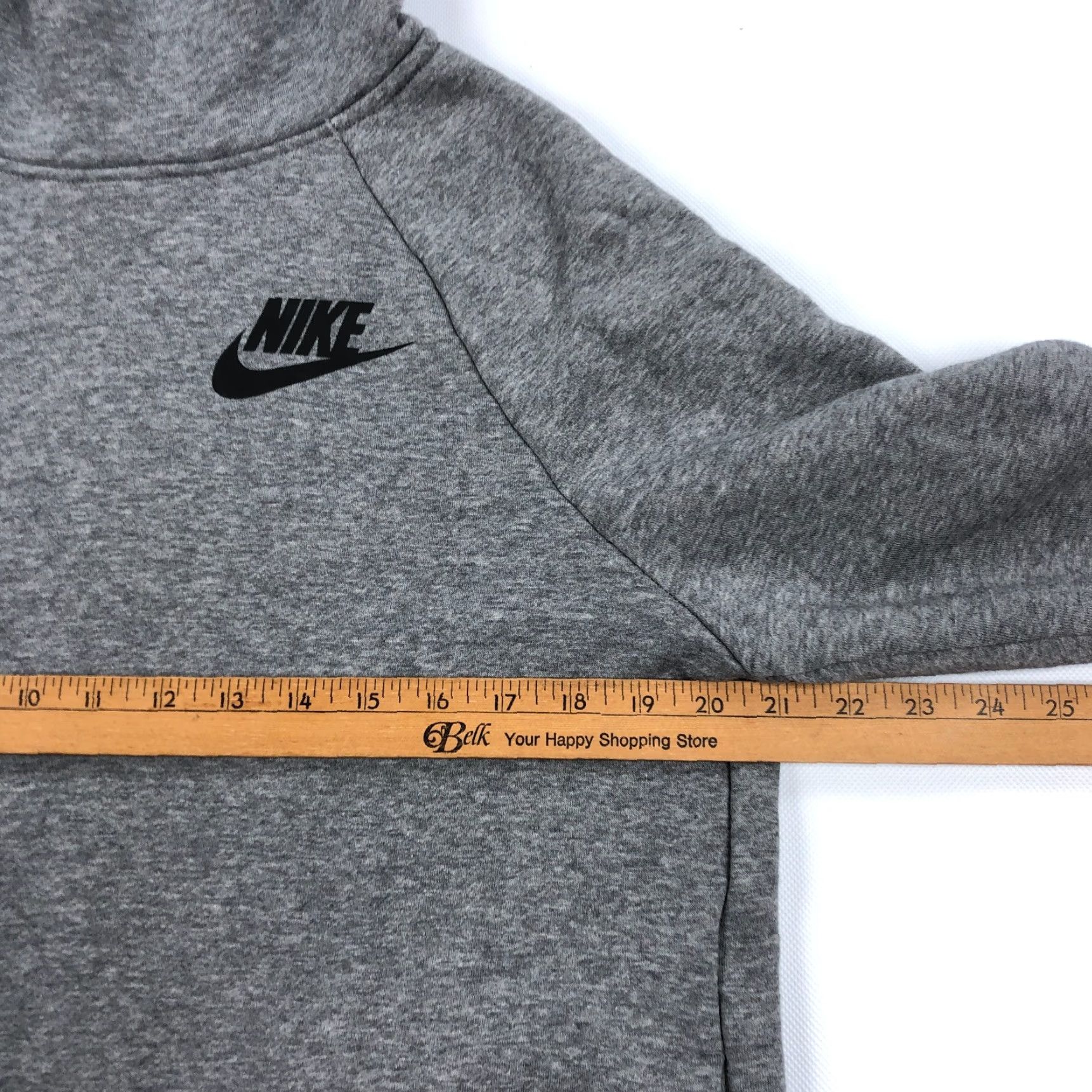 Nike Nike Hoodie Womens L Rally Funnel Neck NSW Sportswear Sweatshirt Gray Size L / US 10 / IT 46 - 5 Thumbnail