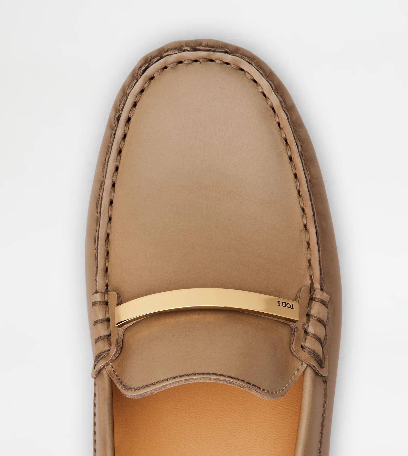 Tod's o1s22i1n0325 Leather Driving Loafers in Brown Size US 5 / IT 35 - 4 Thumbnail