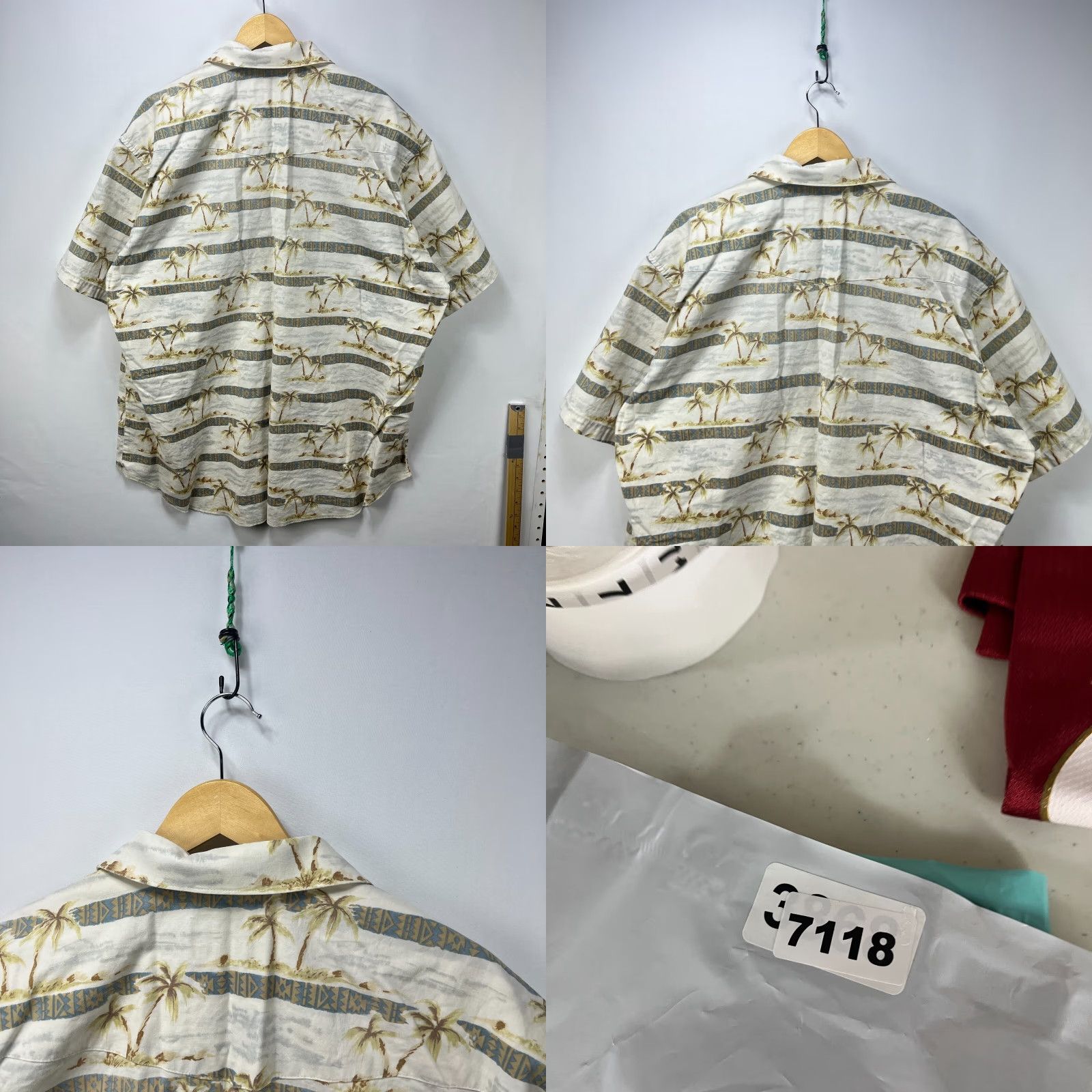 Wrangler VINTAGE Wrangler Western Shirt 3XL Short Sleeve Button-Up Mens 90s White Size US XXL / EU 58 / 5 - 8 Thumbnail