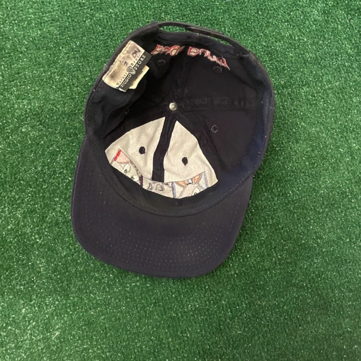 Vintage VINTAGE 90s Looney Tunes Bugs Bunny Cartoon VTG 1995 SnapBack Hat Warner Bros Size ONE SIZE - 3 Thumbnail
