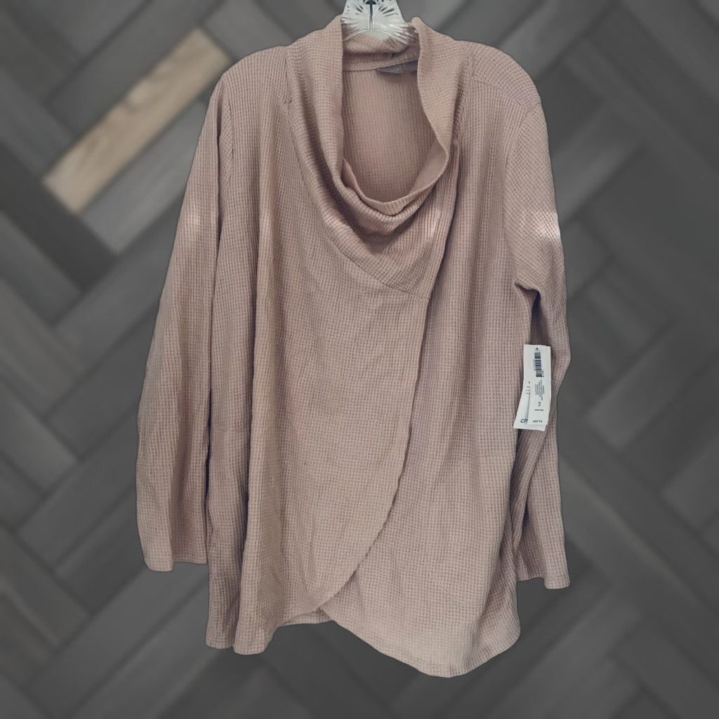 Vintage CHICO'S Zenergy NWT Waffle Convertible Sweater Top Size 3 US 16 18 Pink Cardigan Womens Thermal Knit Size XS / US 0-2 / IT 36-38 - 1 Thumbnail