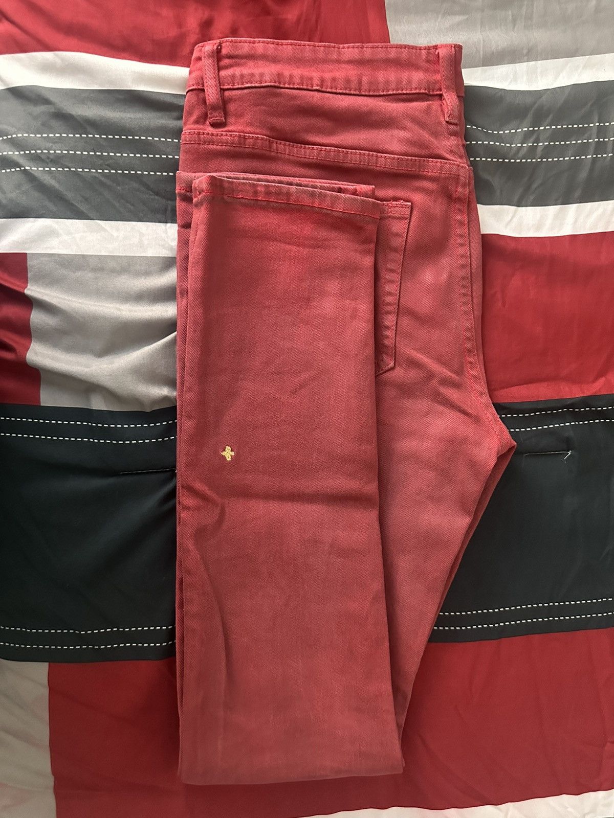 Ksubi KSUBI Red Chitch Jeans Size US 31 - 2 Thumbnail