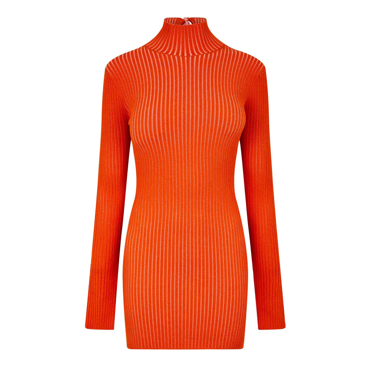 o1y1125 Mini Dress in Orange
