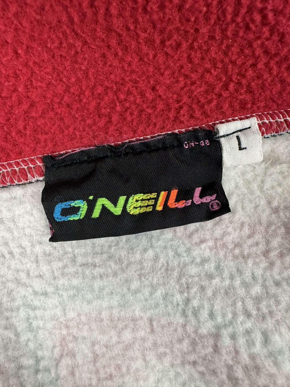 O'Neill × Vintage Vintage 80s O’Neill synchilla style fleece sherpa jacket Size US L / EU 52-54 / 3 - 10 Thumbnail