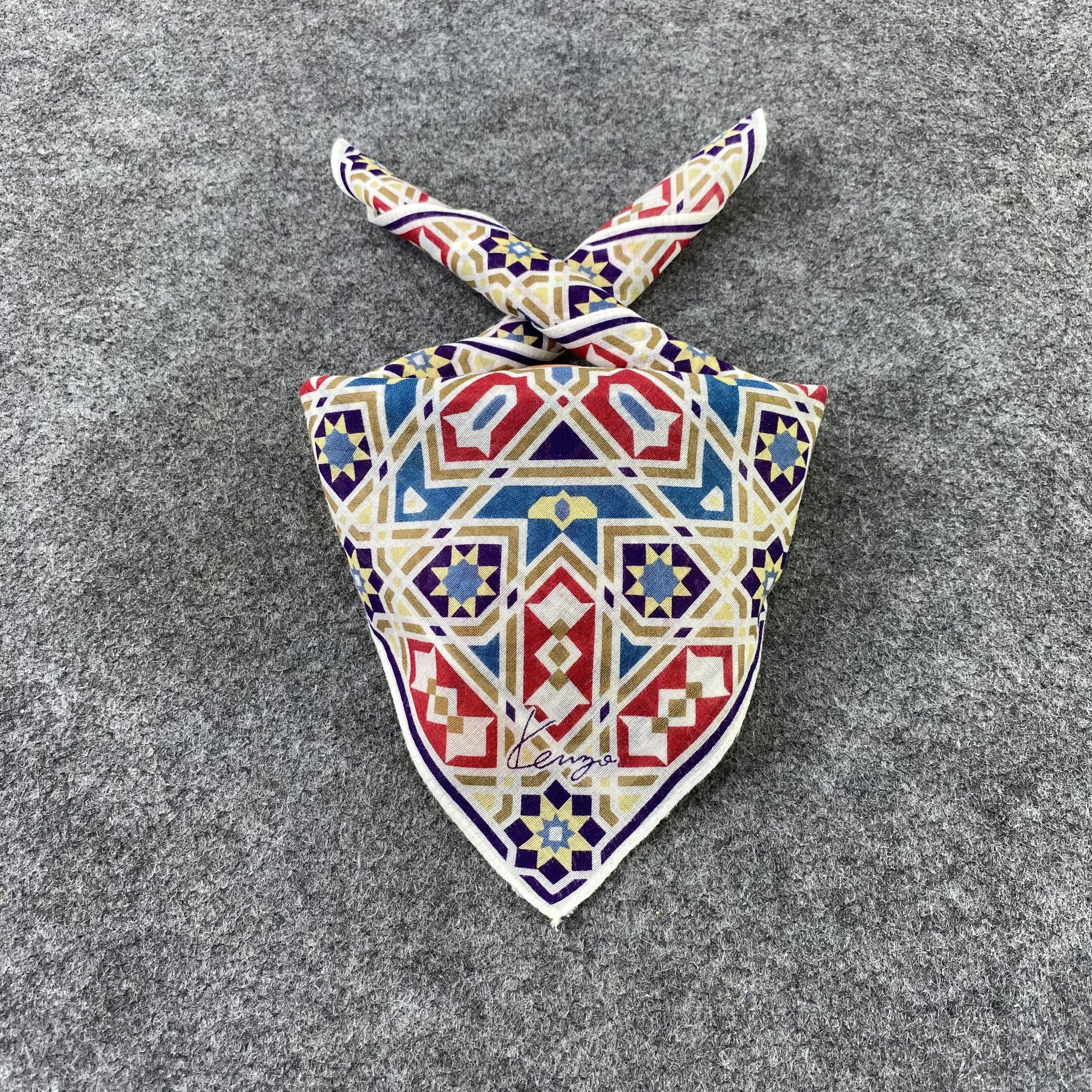 Kenzo Kenzo Handkerchief / Bandana / Neckerchief-B745 Size ONE SIZE - 2 Thumbnail