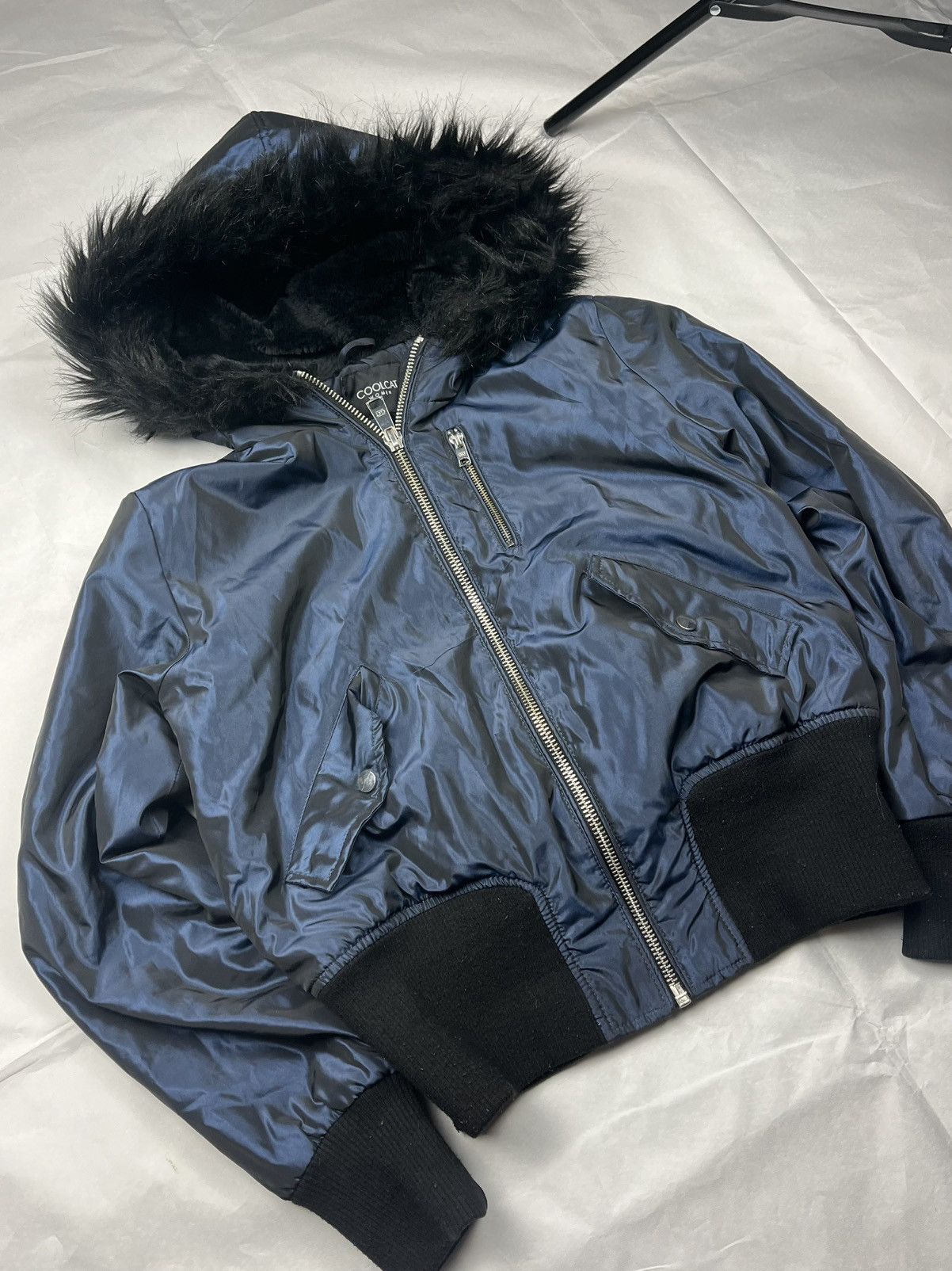 Le Grande Bleu (L.G.B.) Y2K Ifsixwasnine LGB Junya Style Fur Zip Hoodie Jacket Size L / US 10 / IT 46 - 4 Thumbnail