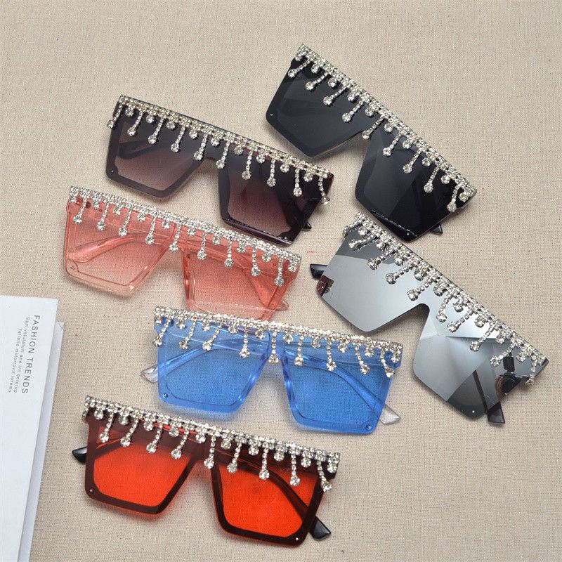 VIBE Vintage Street ins style custom avant-garde sunglasses Size ONE SIZE - 4 Thumbnail