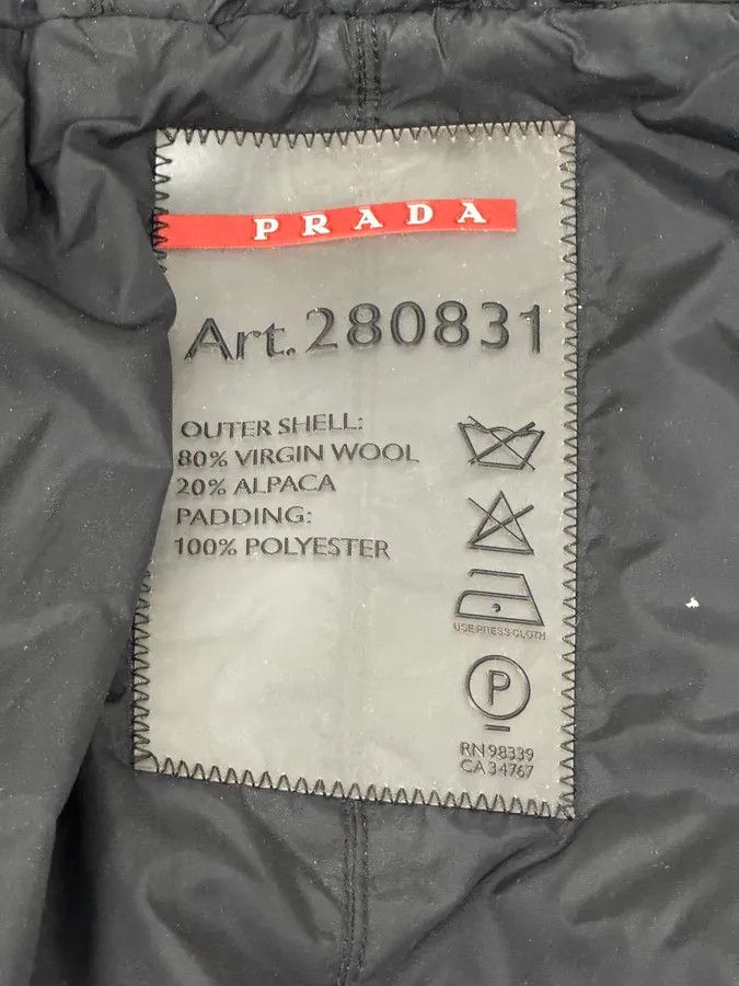 Prada 2000s Prada Fur Hooded Pins Straps Wool Long Jacket Size S / US 4 / IT 40 - 11 Thumbnail