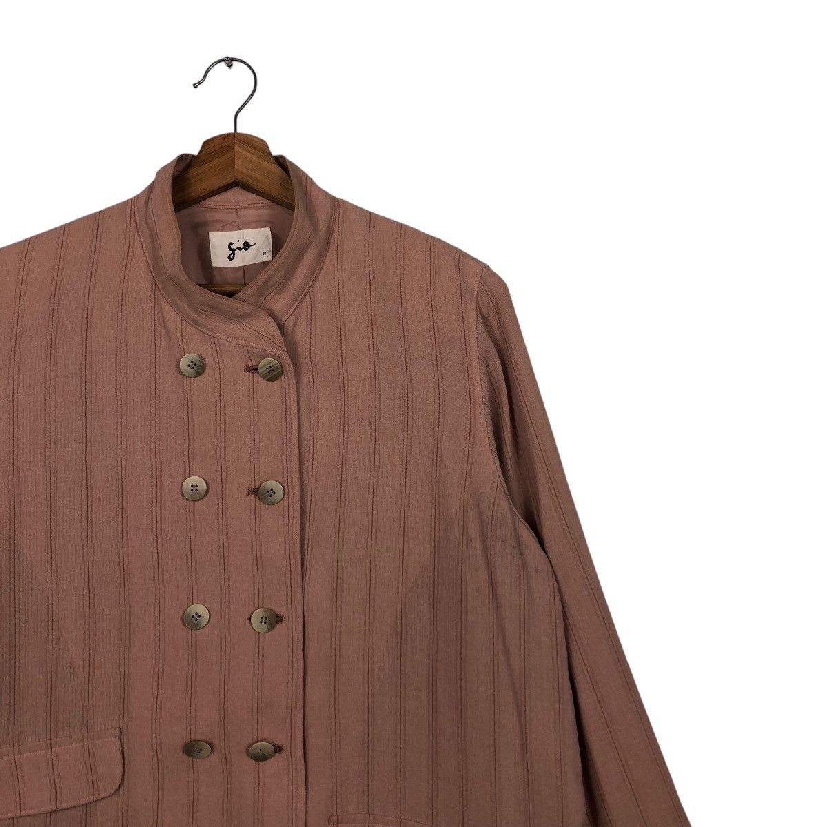 Designer × Japanese Brand 📌Vintage Long Jacket Gio Double Layer Issey Miyake Size US M / EU 48-50 / 2 - 7 Thumbnail