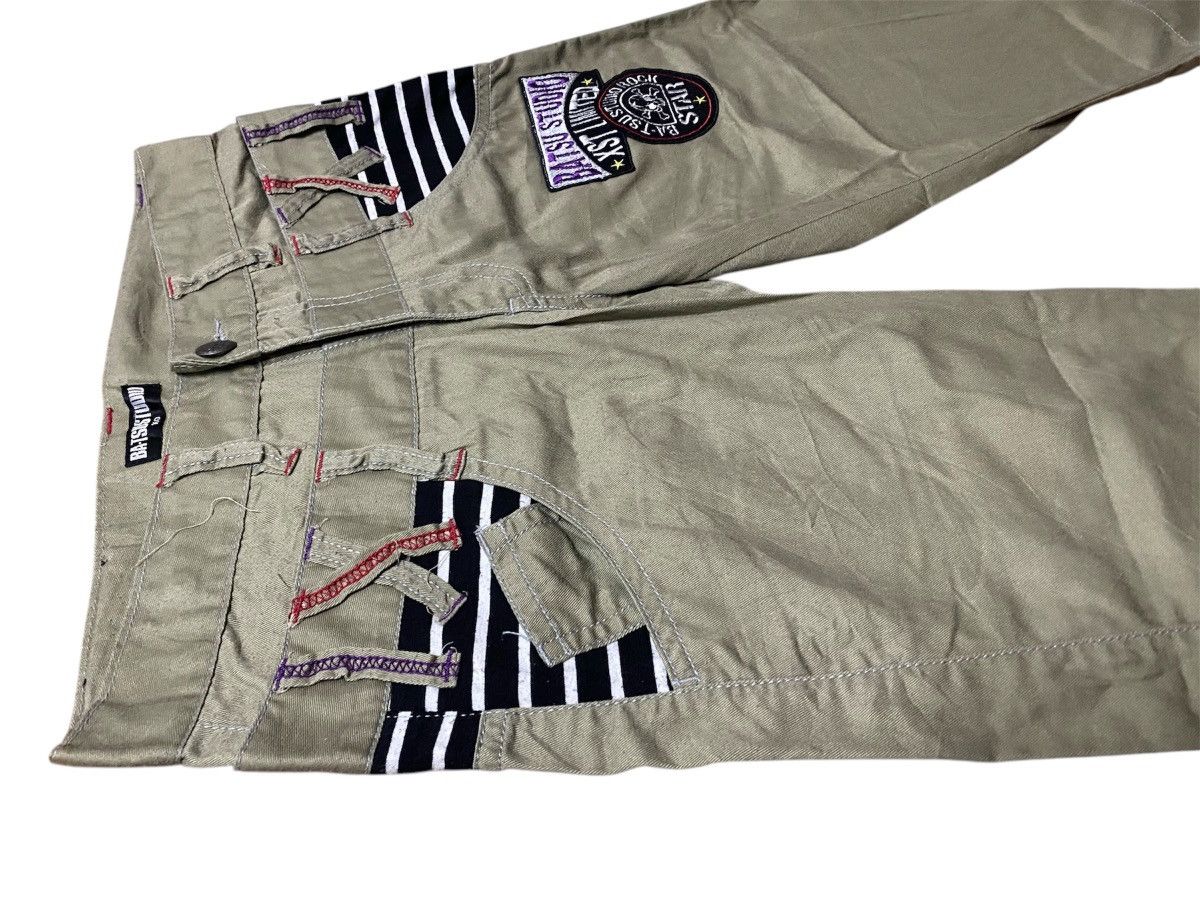 Japanese Brand Bat-su Studio Cropped Pants Streetwear Fashion Size US 30 / EU 46 - 3 Thumbnail