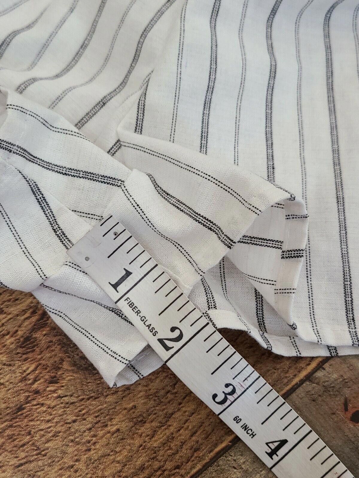 Other Love Tree Shorts Medium White With Gray Stripes high waist Size 32" / US 10 / IT 46 - 5 Thumbnail