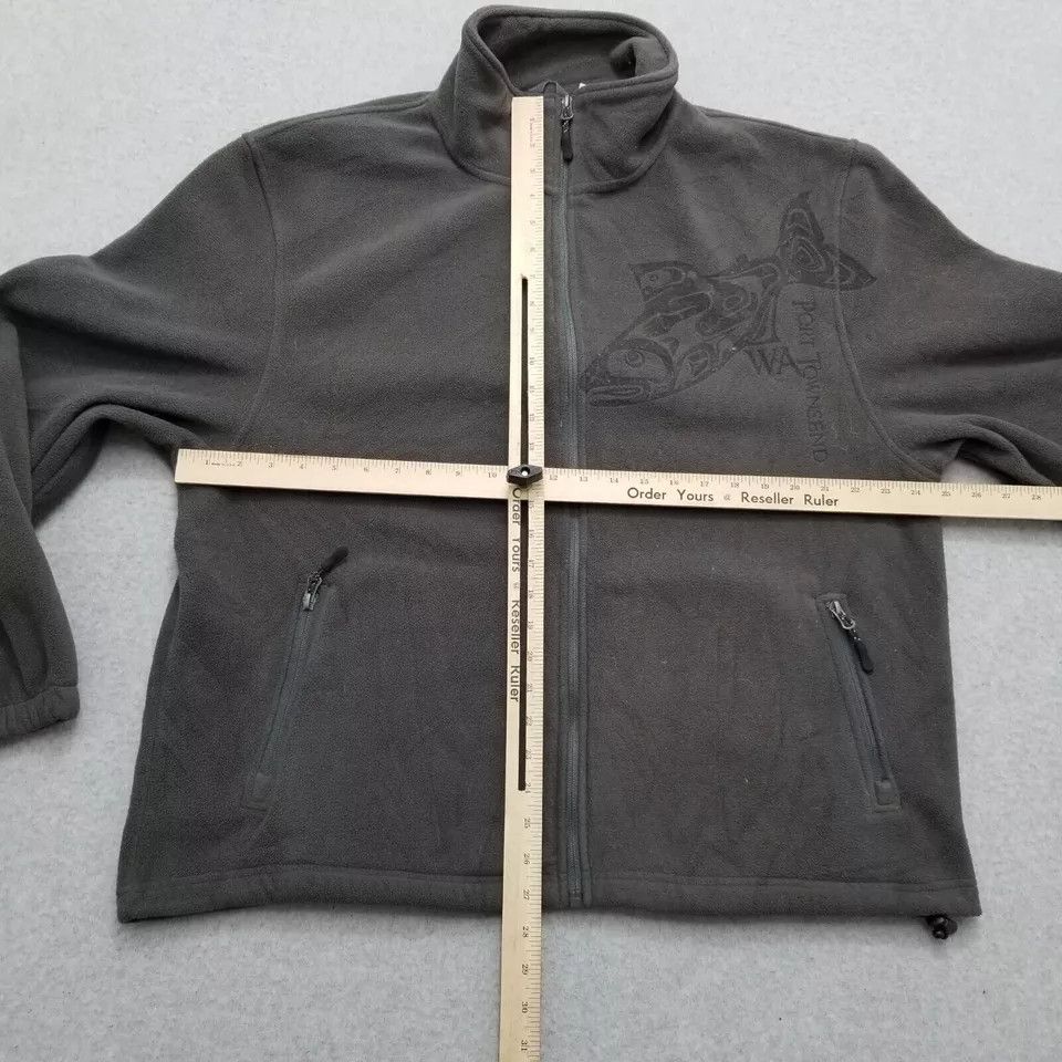 Other T. R. McTaggart Fleece Jacket Womens Large Pockets Full Zip Size L / US 10 / IT 46 - 8 Thumbnail