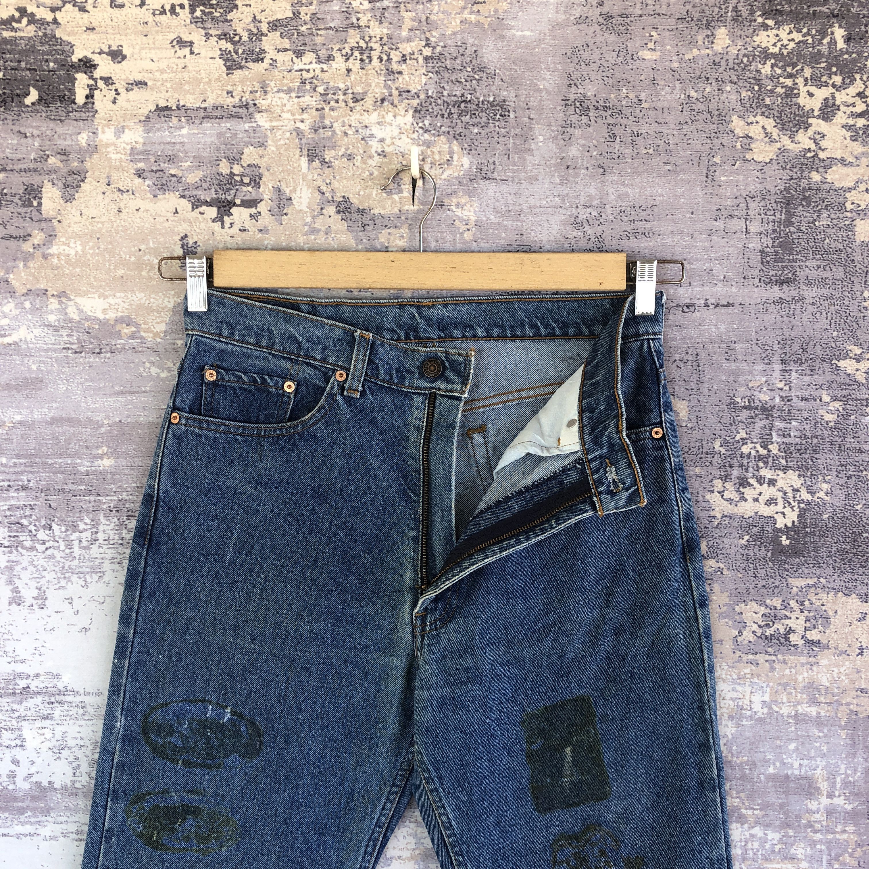 Levi's Vintage Levis 515 Dirty Jeans Levi's Faded Stonewash Denim Size US 32 / EU 48 - 5 Thumbnail