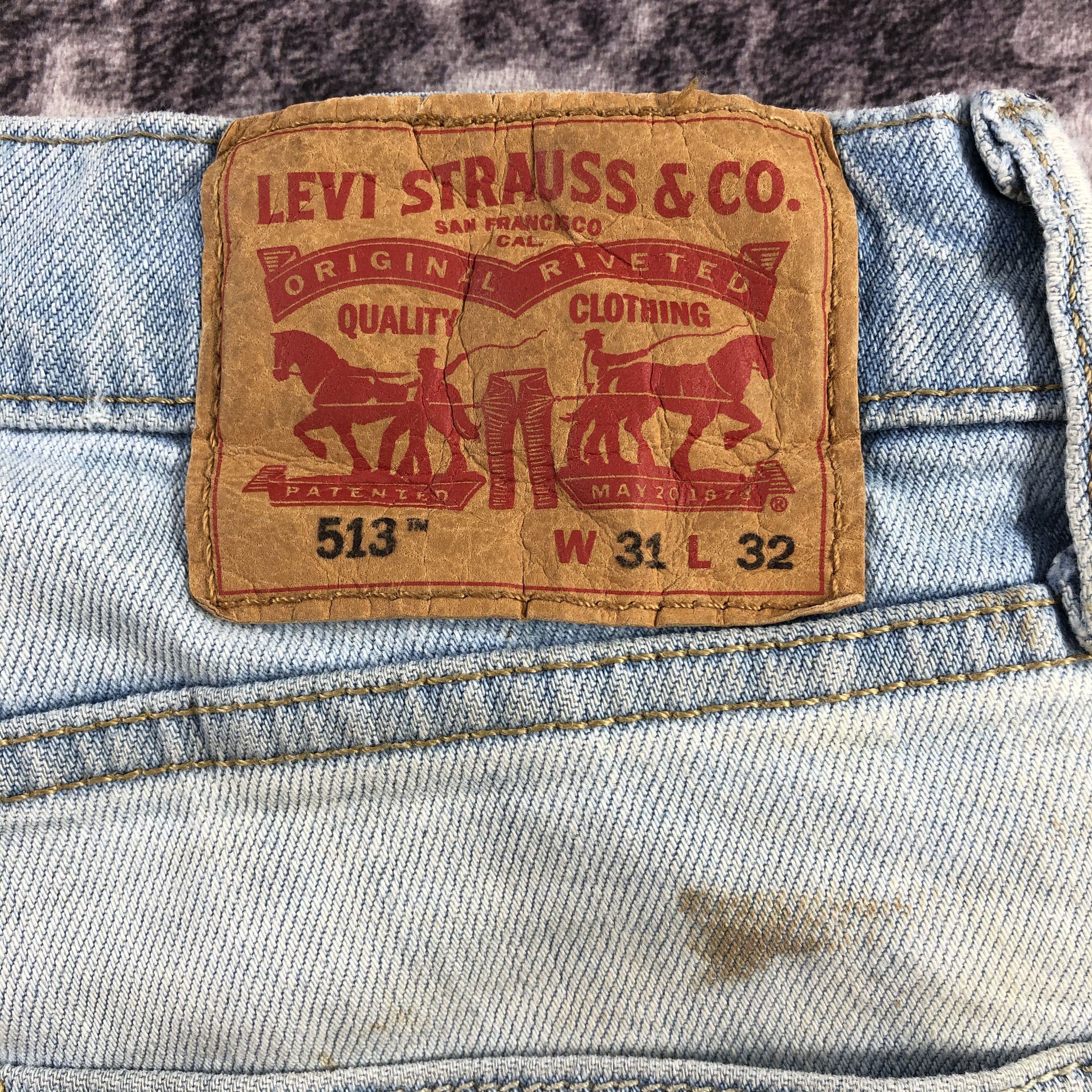 Levi's × Vintage Vintage Light Wash Levis 513 Jeans-JM3071 Size US 32 / EU 48 - 7 Thumbnail