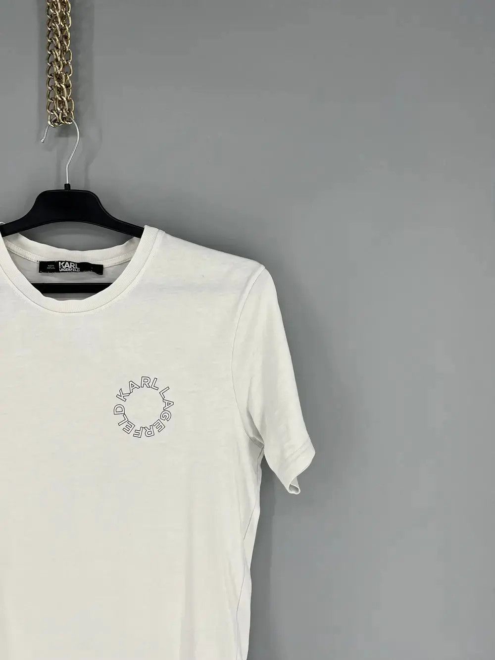 Karl Lagerfeld Karl Lagerfeld Beachwear T-Shirt Short Sleeve Big Logo Men Size US M / EU 48-50 / 2 - 6 Thumbnail