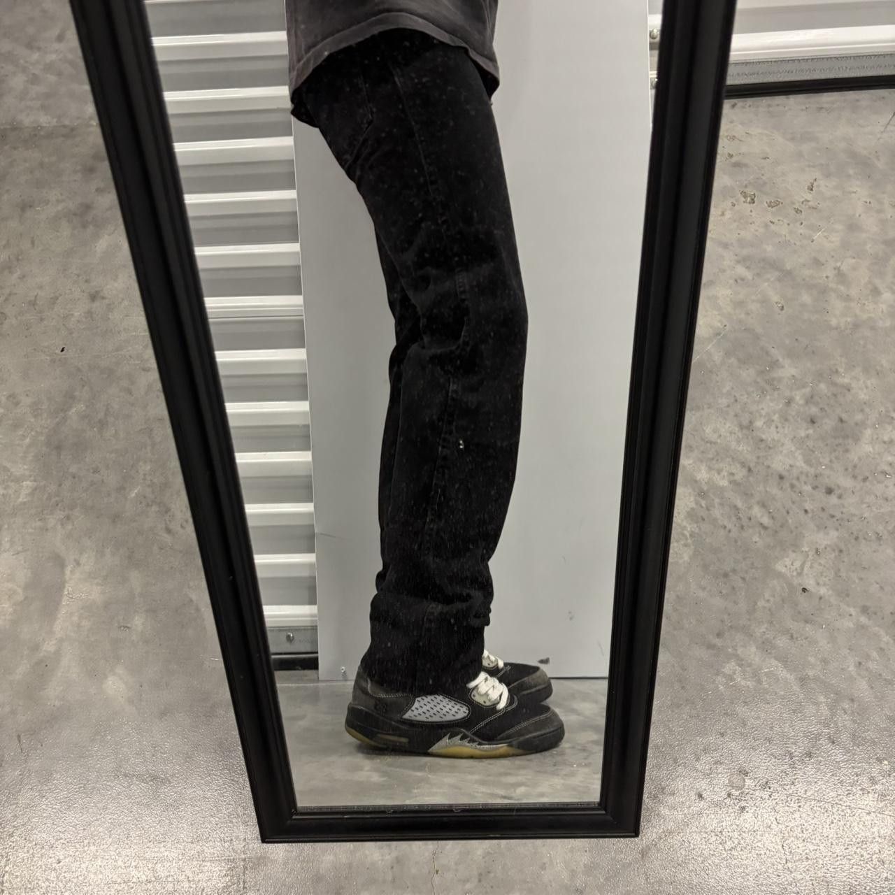 Hysteric Glamour × If Six Was Nine × Vintage Crazy Vintage Y2K/2000s Grunge Solid Black Essential Denim Jeans! Size US 27 - 2 Thumbnail