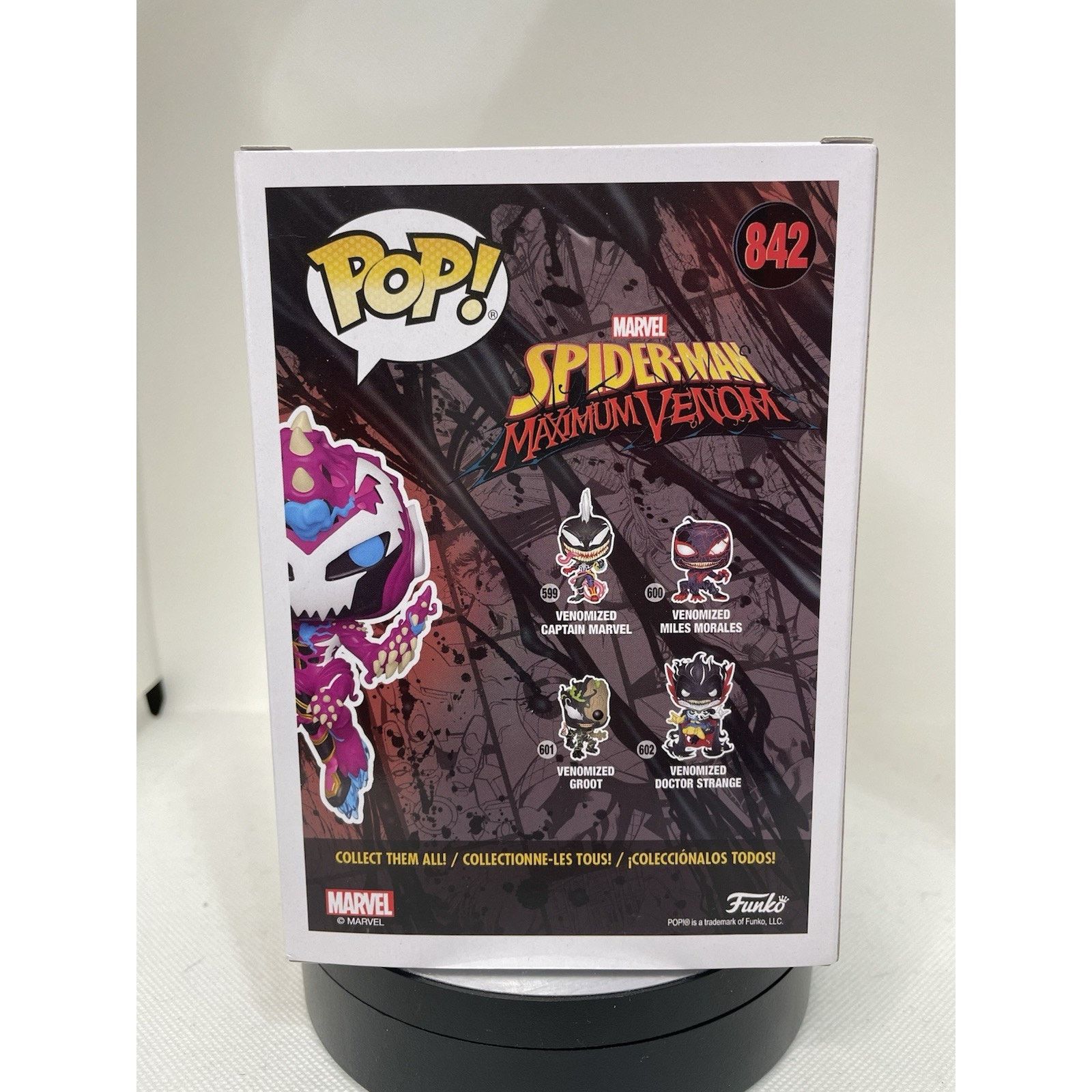 Marvel Comics Funko Pop Venomized Ironheart #842 - With Pop Protector Size ONE SIZE - 5 Thumbnail