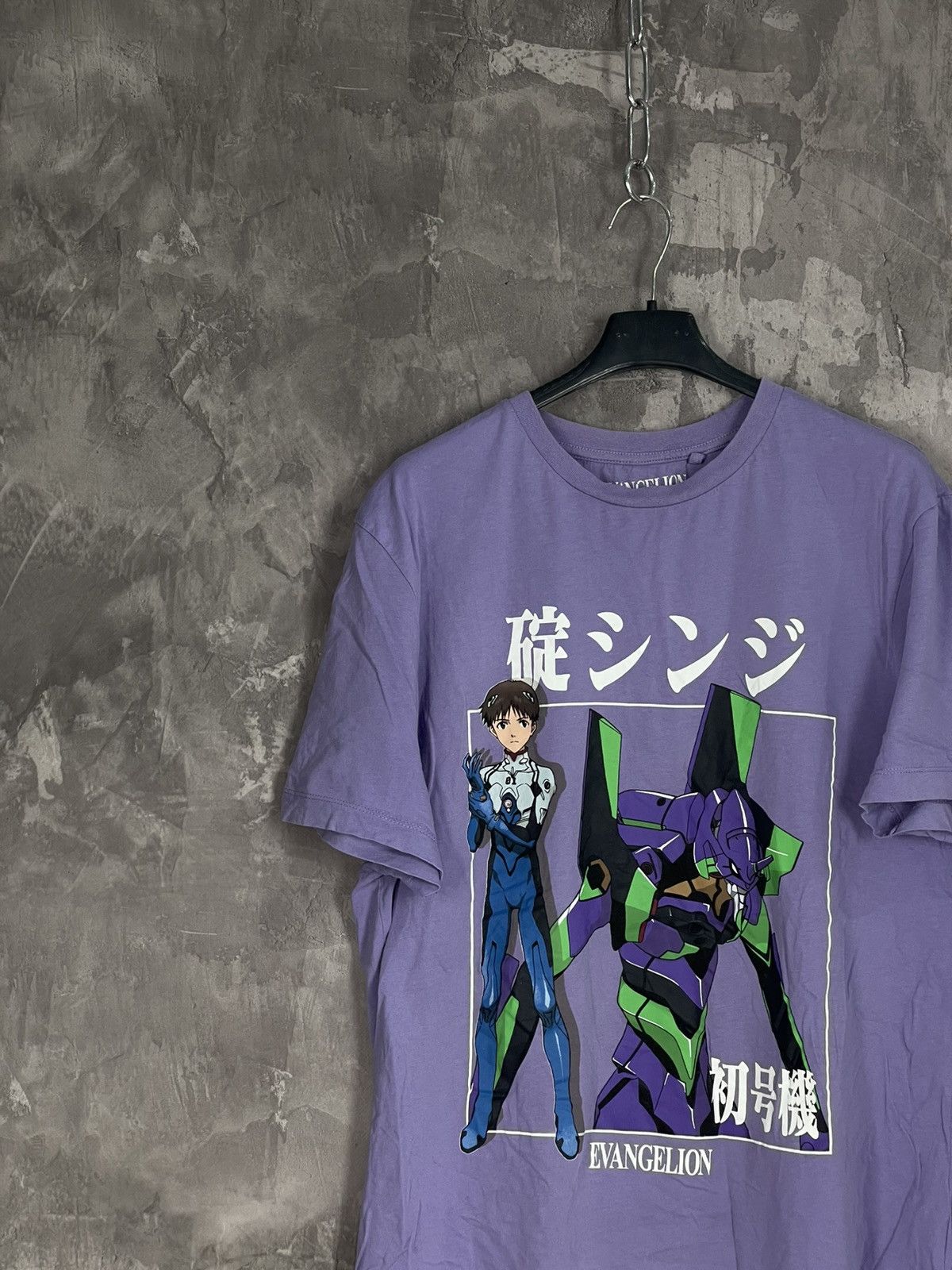 Anime × Japanese Brand End Band of Neon Genesis Evangelion Anime Tee Manga Tshirt Size US XL / EU 56 / 4 - 3 Thumbnail