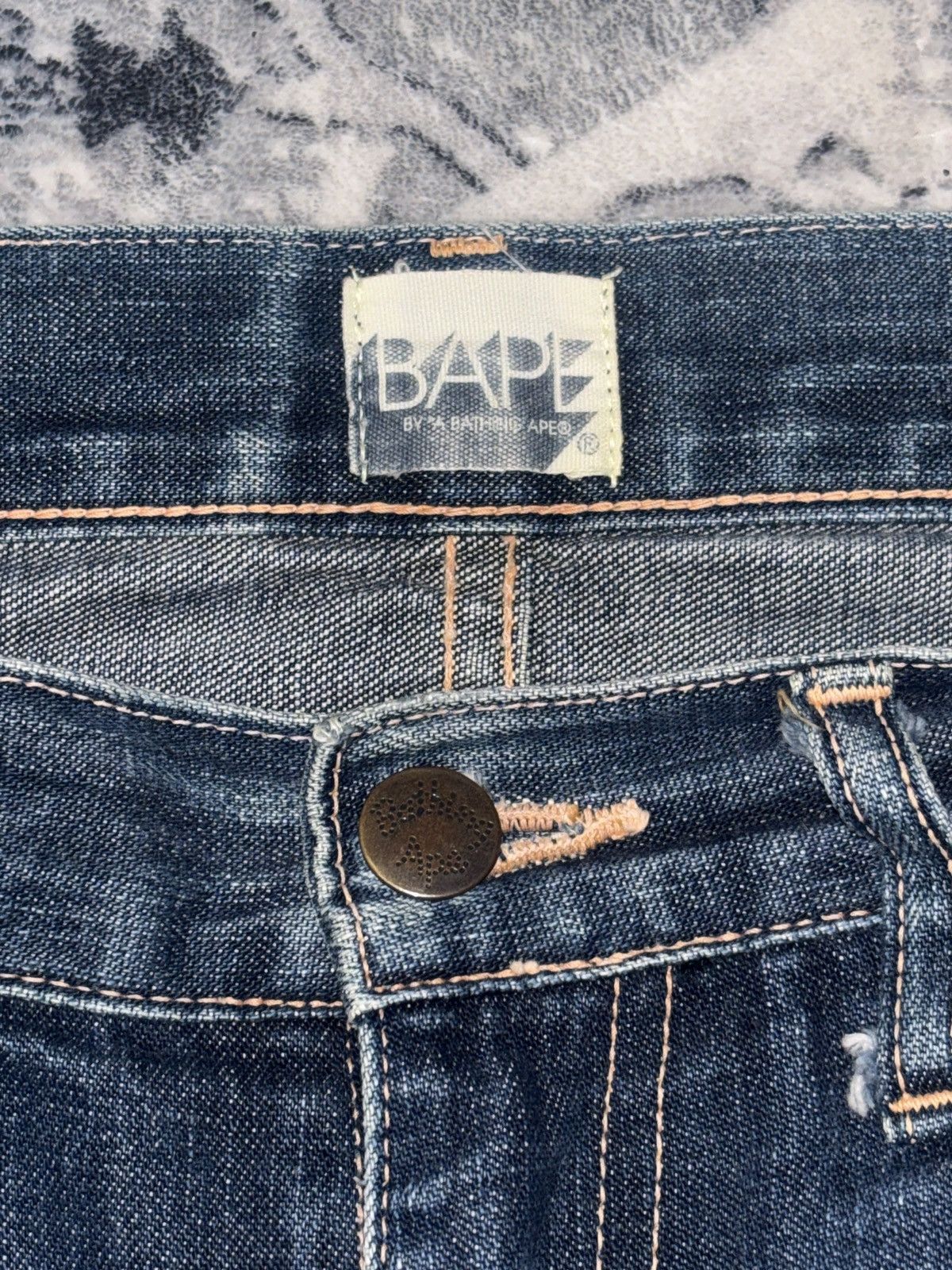 Bape BAPE camo cloud jeans Size US 34 / EU 50 - 5 Thumbnail