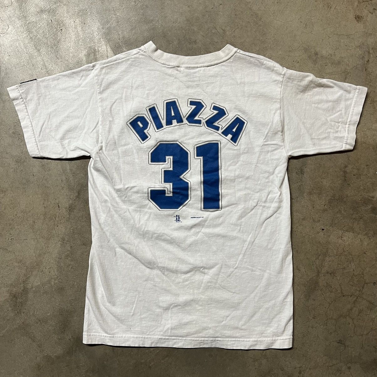 MLB × Starter × Vintage Vintage 1997 MLB Los Angeles Dodgers Piazza Starter T-Shirt Size US S / EU 44-46 / 1 - 4 Thumbnail