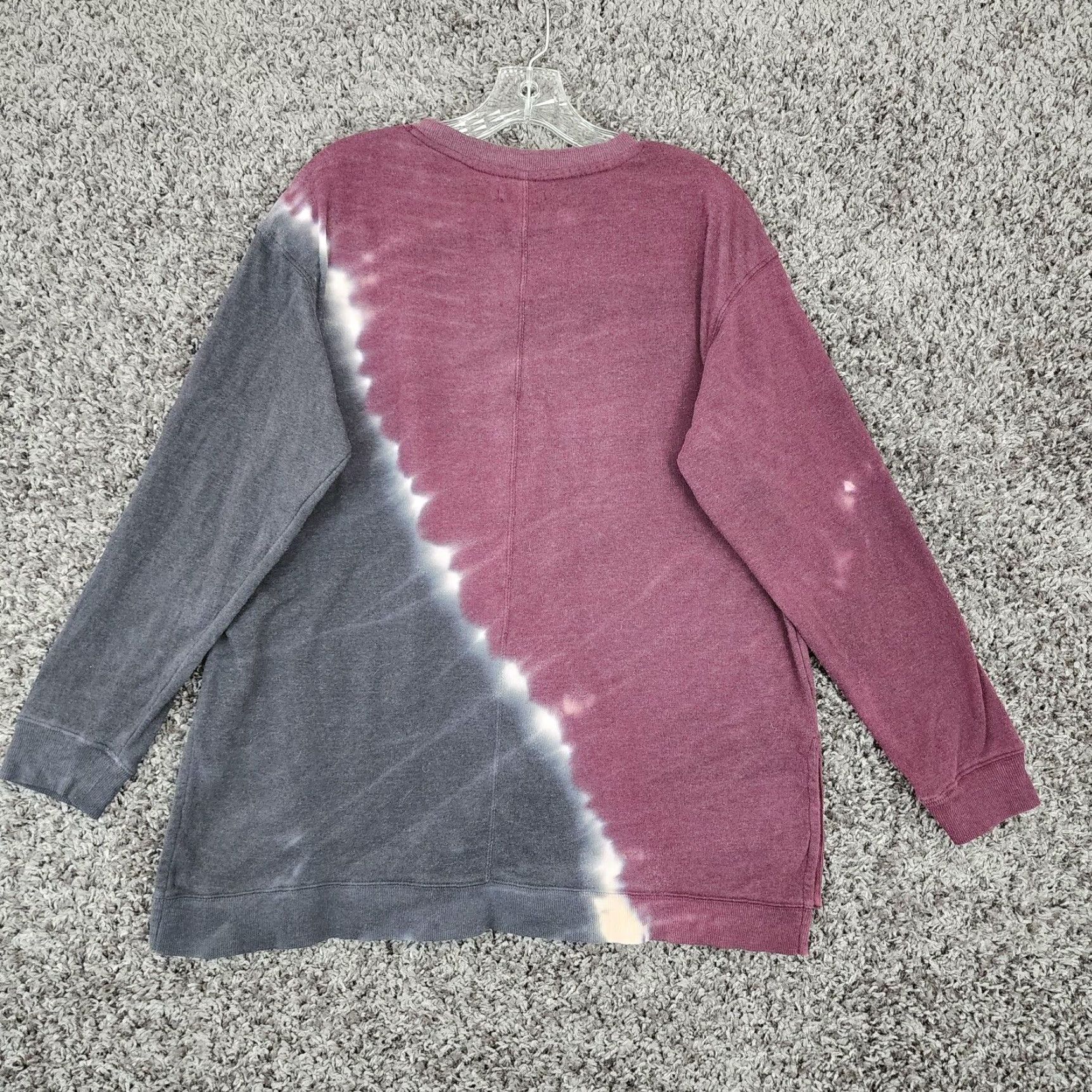Vintage Maurices Sweater Long Sleeve Women L Maroon Black Pullover Size L Womens Size L / US 10 / IT 46 - 5 Thumbnail